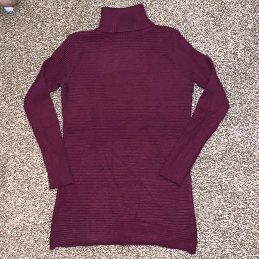 Nordstrom maroon Turtleneck Sweater